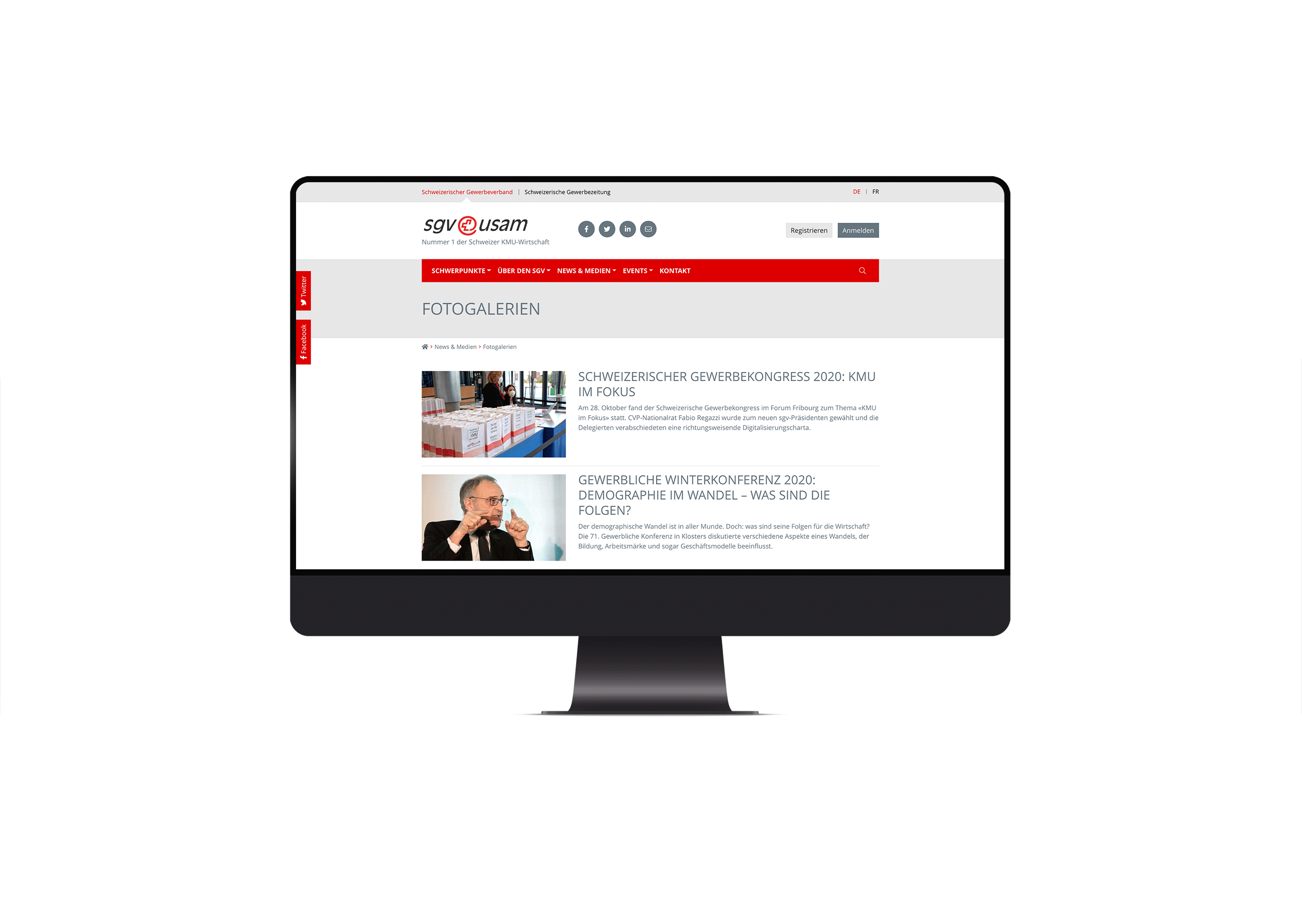 SGV Usam, die Dachorganisation der Schweizer KMU