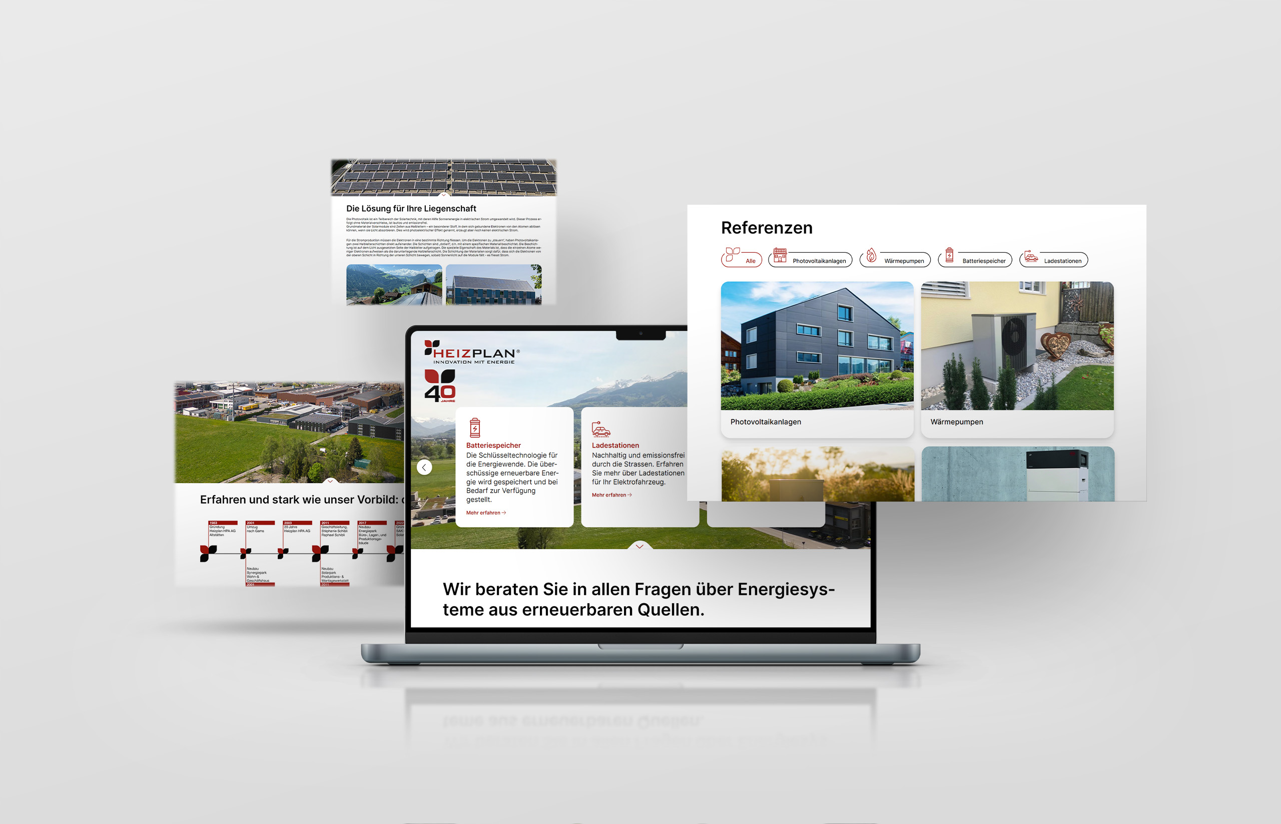 Heizplan AG Webseite