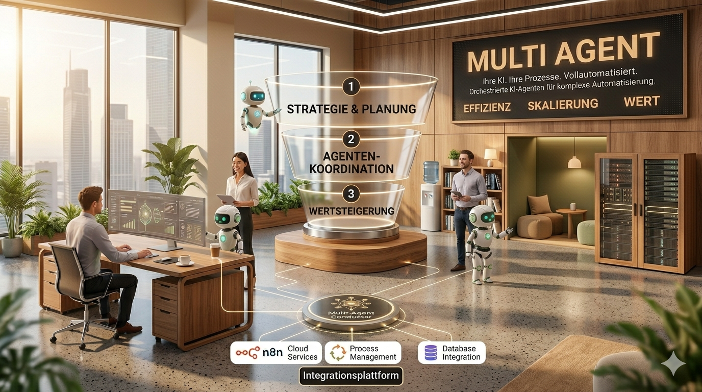 Ihre KI. Ihre Prozesse. Vollautomatisiert.