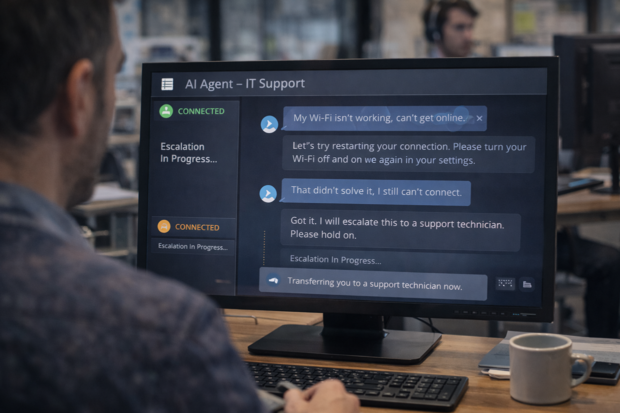 Automatisierte Bearbeitung von Standardanfragen zur Entlastung der IT & Verbesserung der User Experience